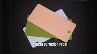 टिकाऊ पाउडर कोट गर्मी और संक्षारण प्रतिरोधी